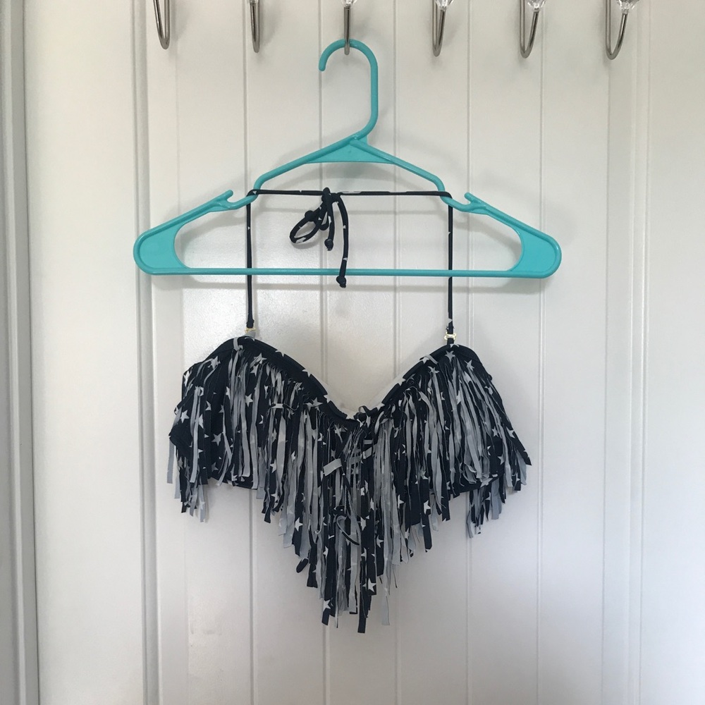 American flag swim top